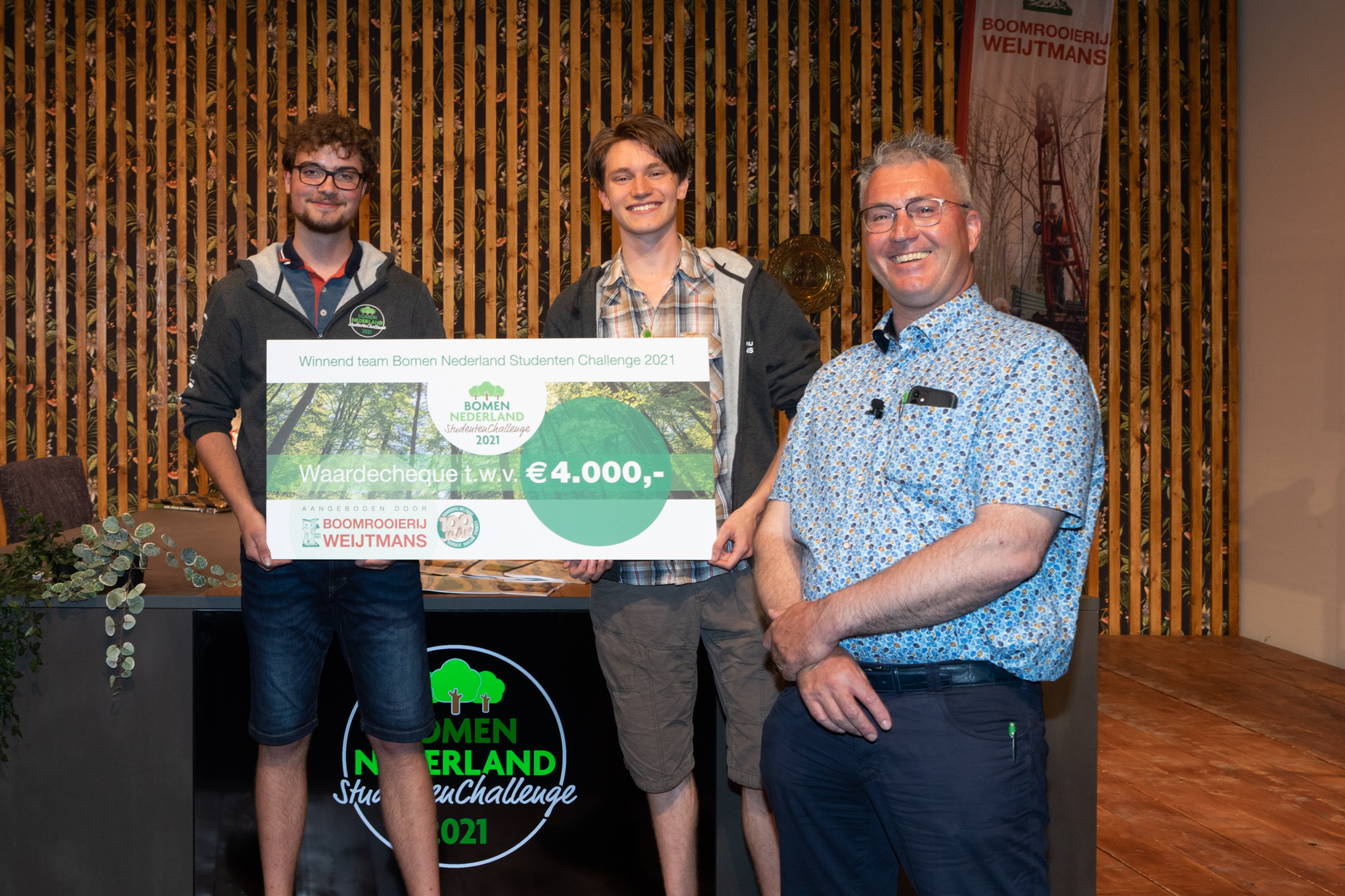 De winnaars: BN-Boys van Van Hall Larenstein